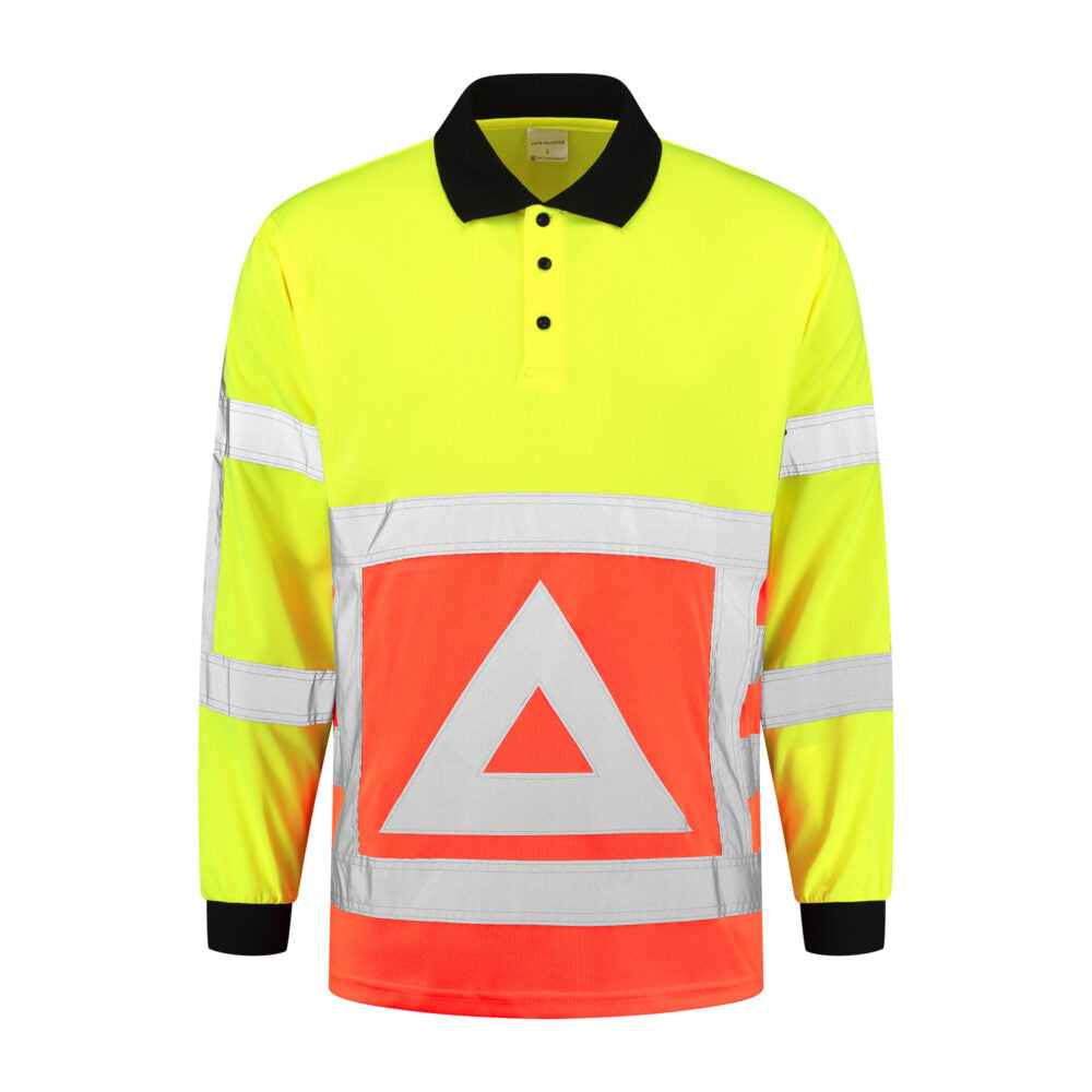 Verkeersregelaar Polo met lange mouw